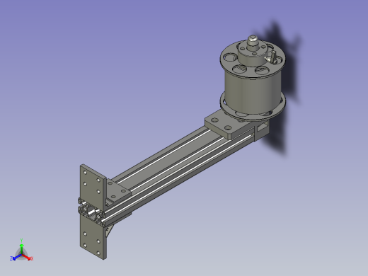 窄膜上料组件正等轴测缩略图