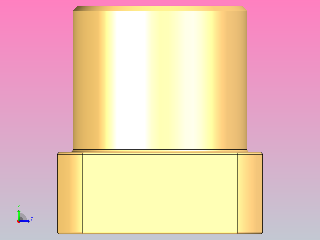 65 GHz单端口PCB SMT贴装微型SMP (MSMP)半刚性同轴连接器插座2左视图