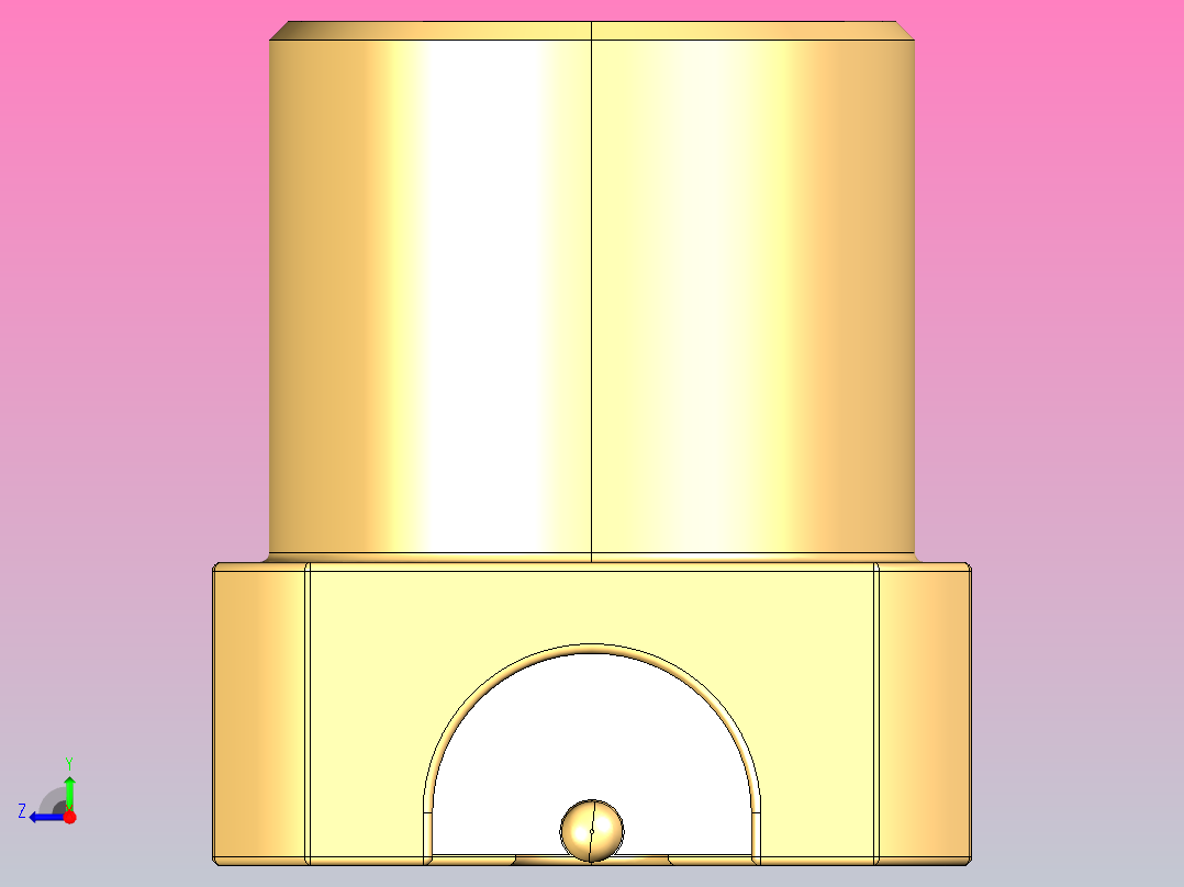65 GHz单端口PCB SMT贴装微型SMP (MSMP)半刚性同轴连接器插座2右视图