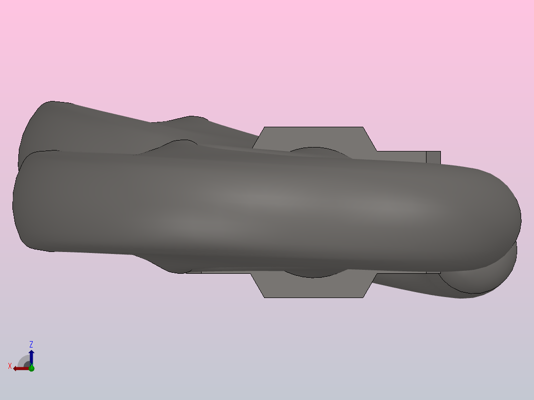 CC型开式索具螺旋扣KCCD 14-M左视图