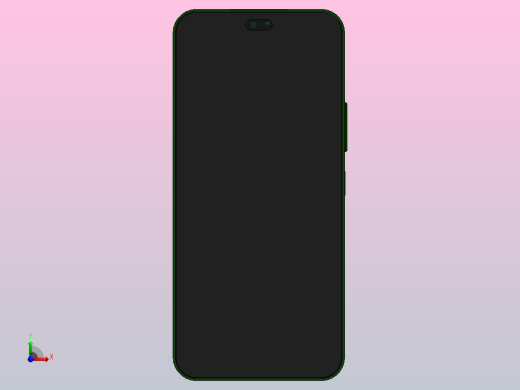 智能电话演示模型(荣誉X8B)前视缩略图