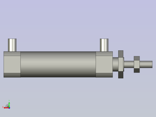 气缸CDJ2B16-30Z-B后视缩略图