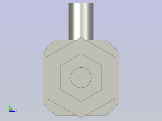 气缸CDJ2B16-30Z-B左视缩略图