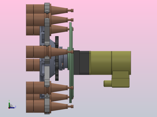 A12 斗笠式刀库左视缩略图
