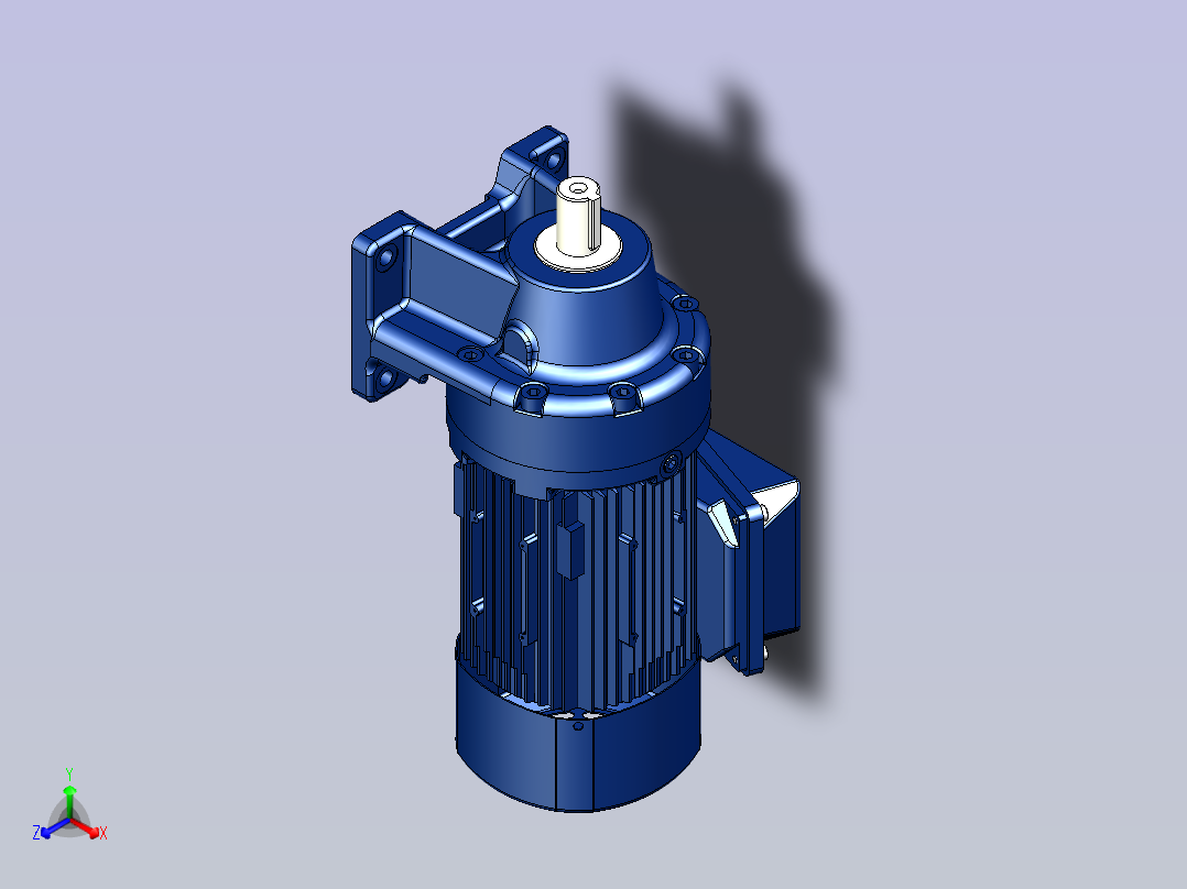 住友(SMT)减速机3D CNHM02-608□-AV,EV-B主视图