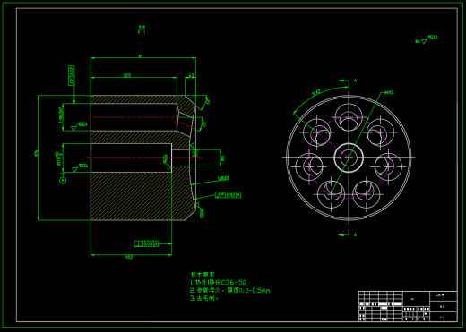 A2F-55斜轴式轴向柱塞泵（CAD+说明书）缩略图