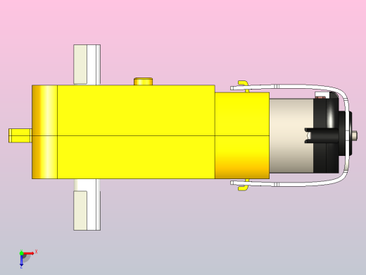 TT减速电机俯视缩略图