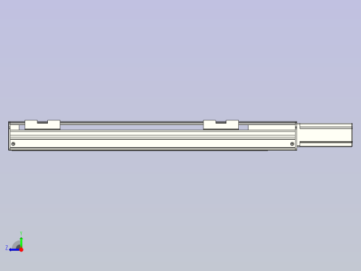 NXA5丝杆滑台，线性模组 NXA5-300-BC右视缩略图