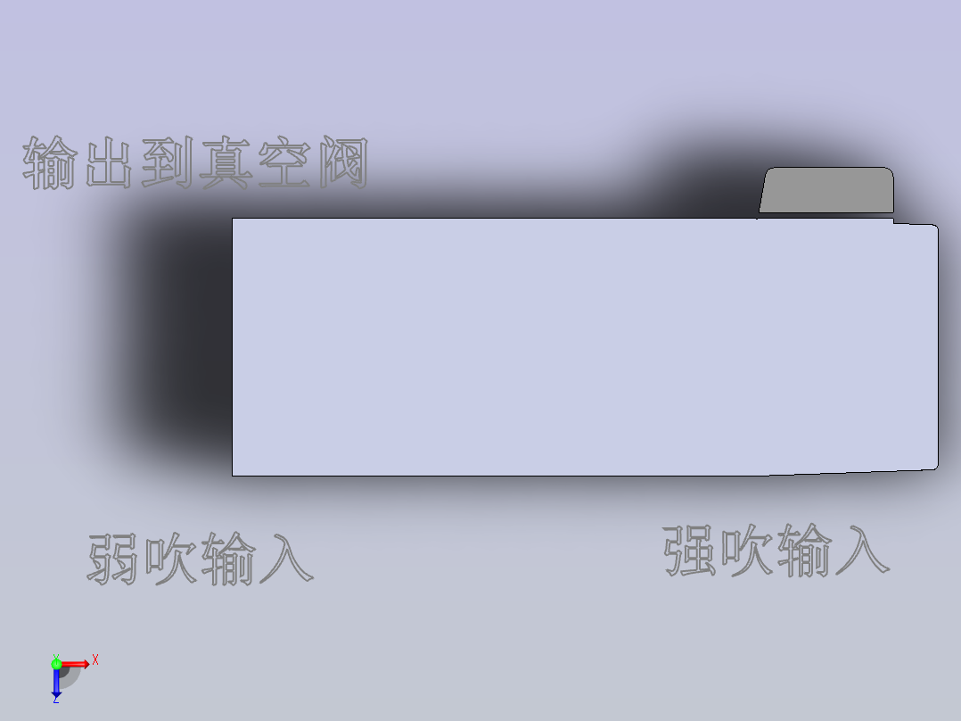 邦头电磁阀 CKD-3PA119-M5俯视图