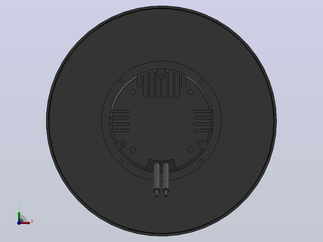 TXB088S-EC092-250AB型EC涡流离心风机[TXB088S-EC092-250]前视图