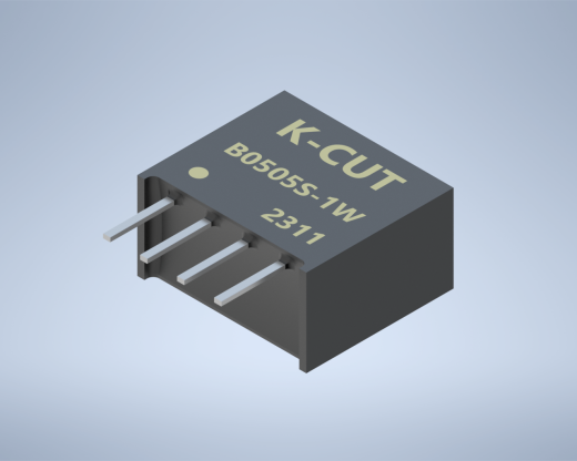 DC隔离电源模块B0505S-1W。功率模块转换器缩略图