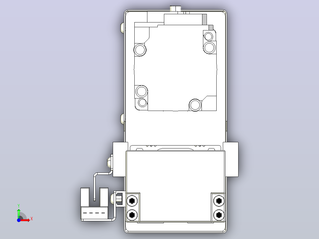 钢基模组TPA-KNR-5002C-300A1-MU-H1S2前视图