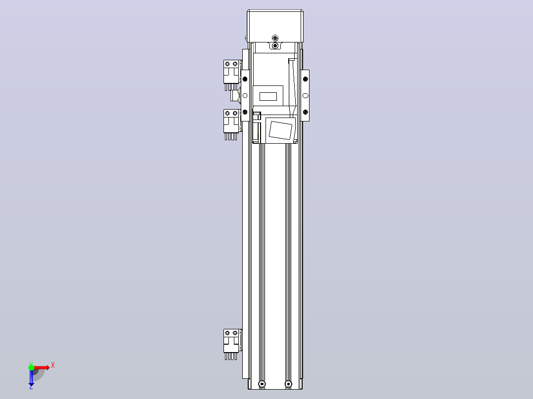 钢基模组TPA-KNR-5002C-300A1-MU-H1S2俯视图