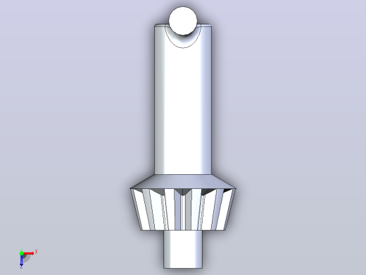 GB╱T 6087-2003[钻夹头扳手型式3T3-N4]俯视缩略图
