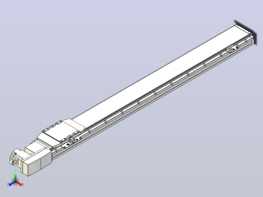 机器人皮带驱动直线轴TPA-GCB-120-P70-L950-QR-M20-N3