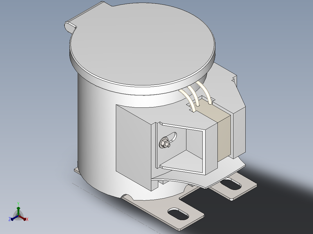 OX-10B油壶[OX-10B油壶]主视图