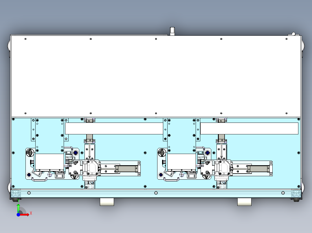迈腾天窗生产线前视图