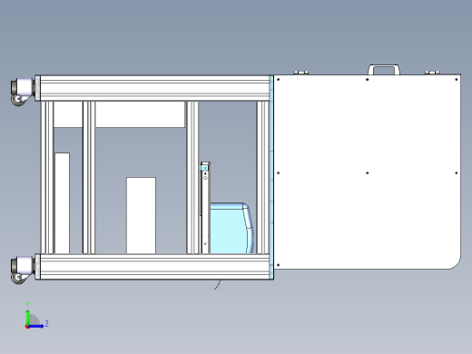 迈腾天窗生产线左视缩略图