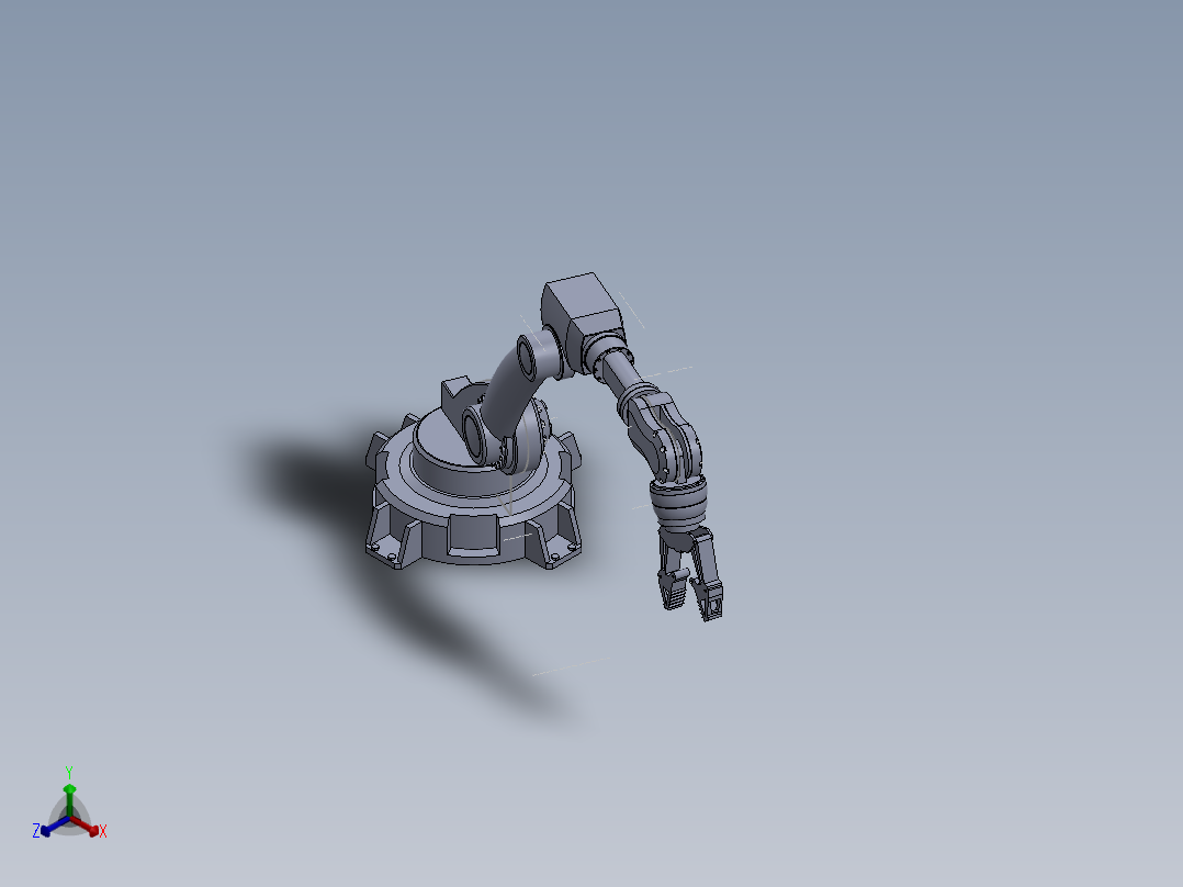 robotic-arm-82正等轴测图