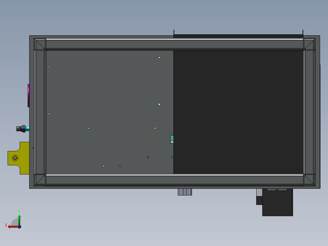 自动插管机（自动装配沐浴露头）3D图纸 G557后视图