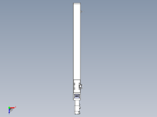 Toyo东佑达直线模组-ETH6M-BC-650-M10B俯视缩略图