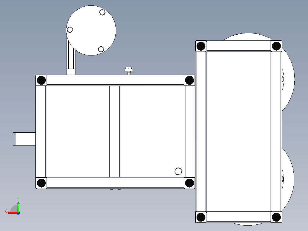 A12_微波炉铰链座自动铆接机SW2016后视图