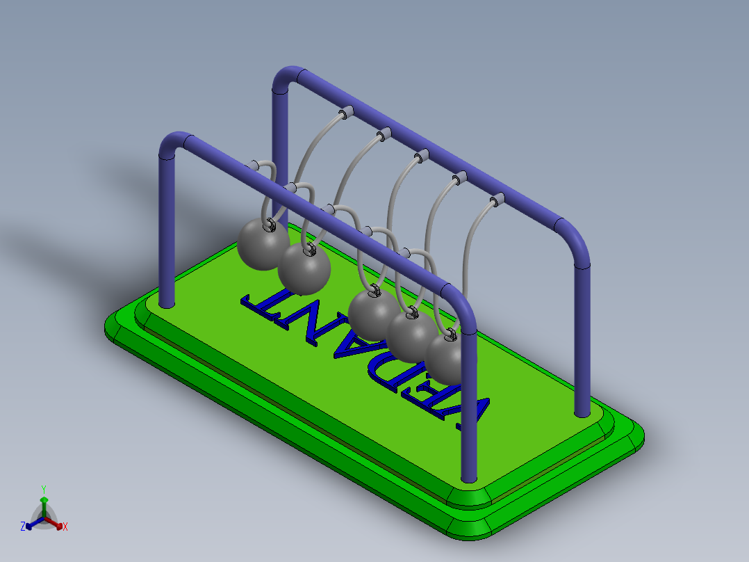 重力球正等轴测图