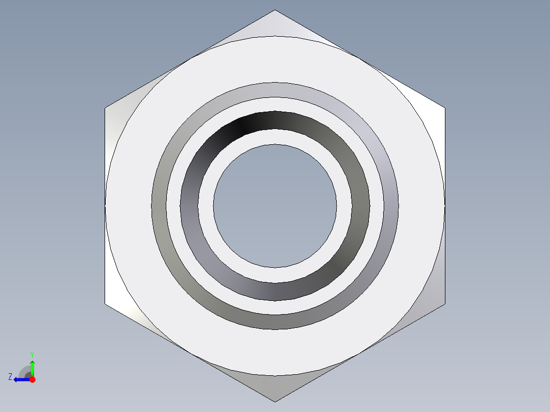 卡套式工业通用硬管接头EO_Bulkhead_union_SV10LOMDCF右视图