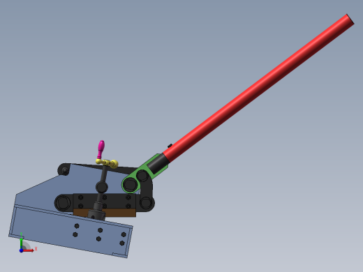手动剪板机前视缩略图