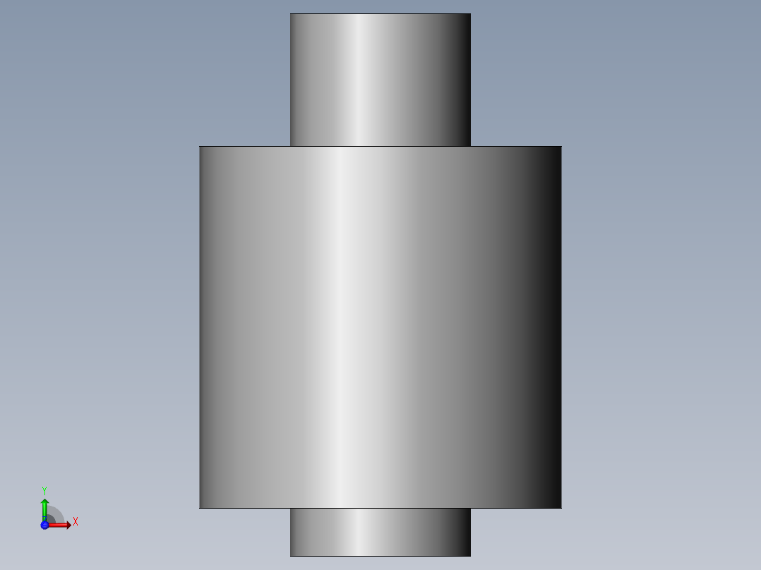 色子前视图