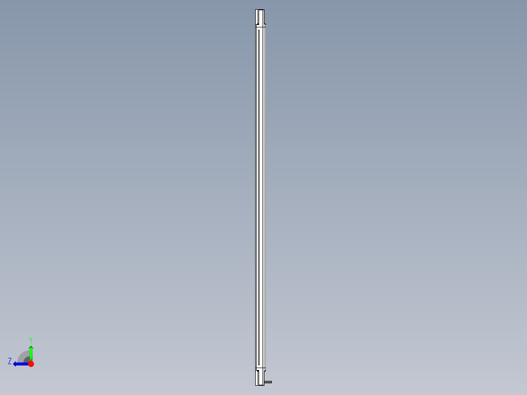 基恩士SL-V24L_R_kc图纸模型右视图