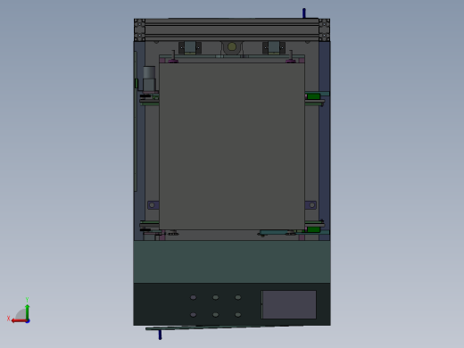 PCB板叠板机3D图纸 H804后视缩略图