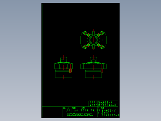 KOSMEKSFK2160-G多系列多零件图纸模型多系列多零件图纸模型