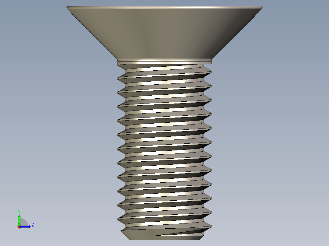 Screw_ISO_10642_M10x25_A2.STEP左视图