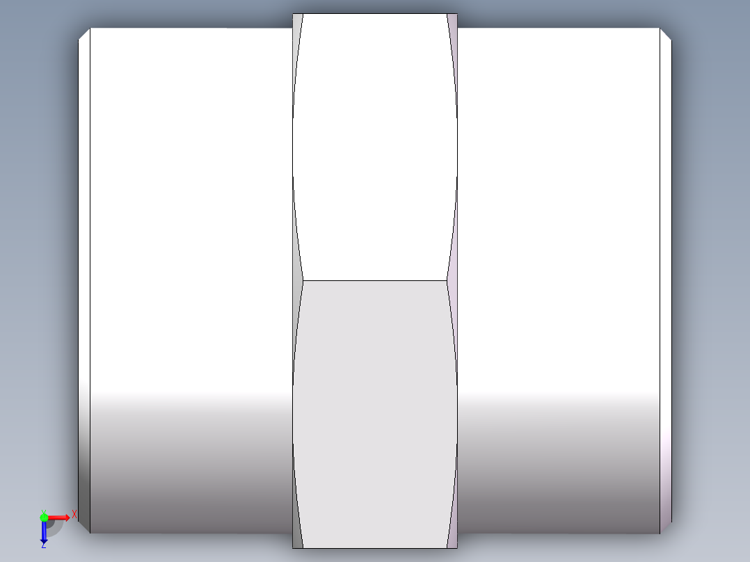 直通接头-G、1D-52俯视图