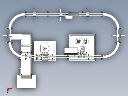 液体罐装线俯视缩略图