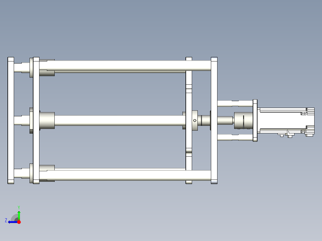 提升机构右视图