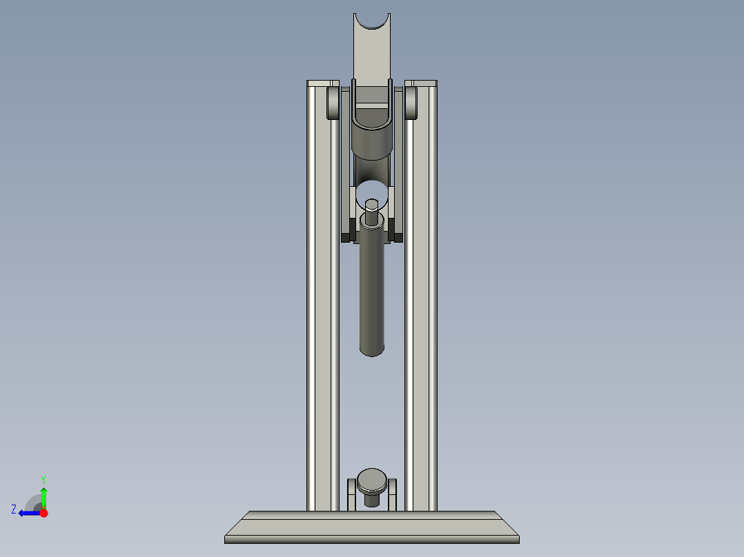 B3004062-立式管材弯曲机右视图