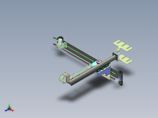 HY-550 料箱搬运机械手