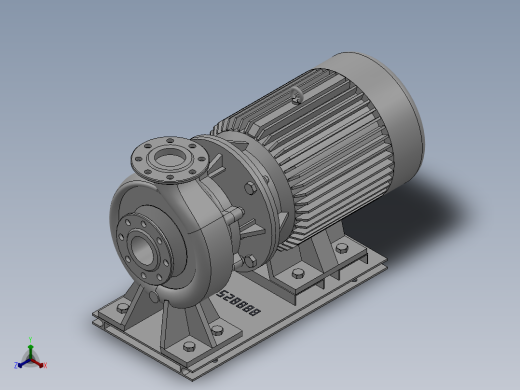 ISW╱IHW系列管道离心泵[ISW80-200(I)]