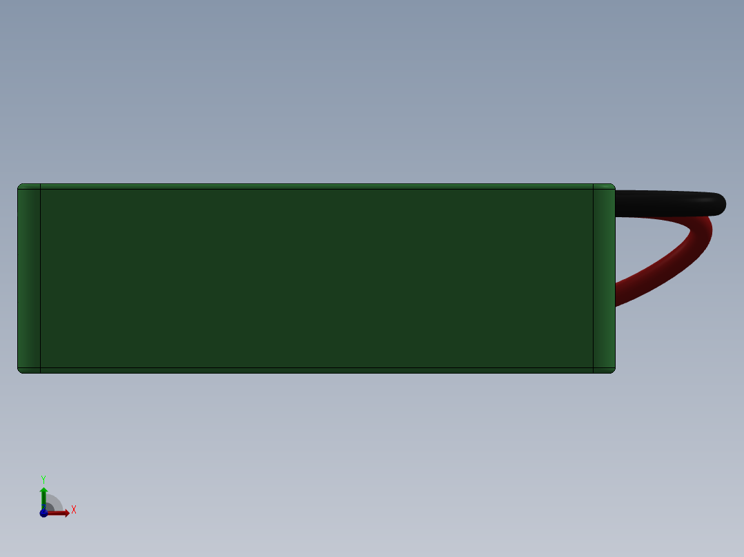 电池仓、电池(86)前视图