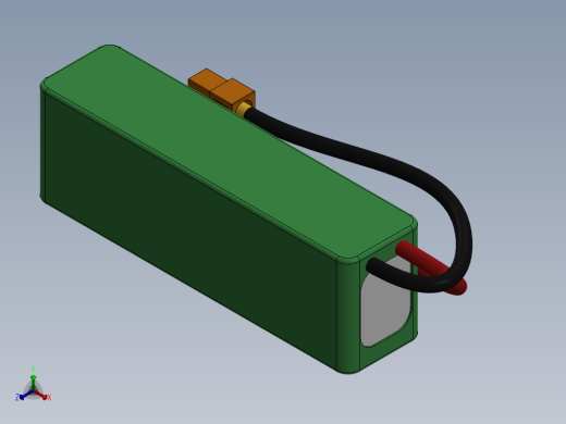 电池仓、电池(86)正等轴测缩略图
