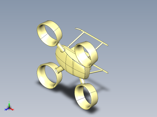 大载重涵道无人机