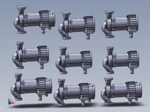 9款直列法兰NMT 系列SMART节能循环泵