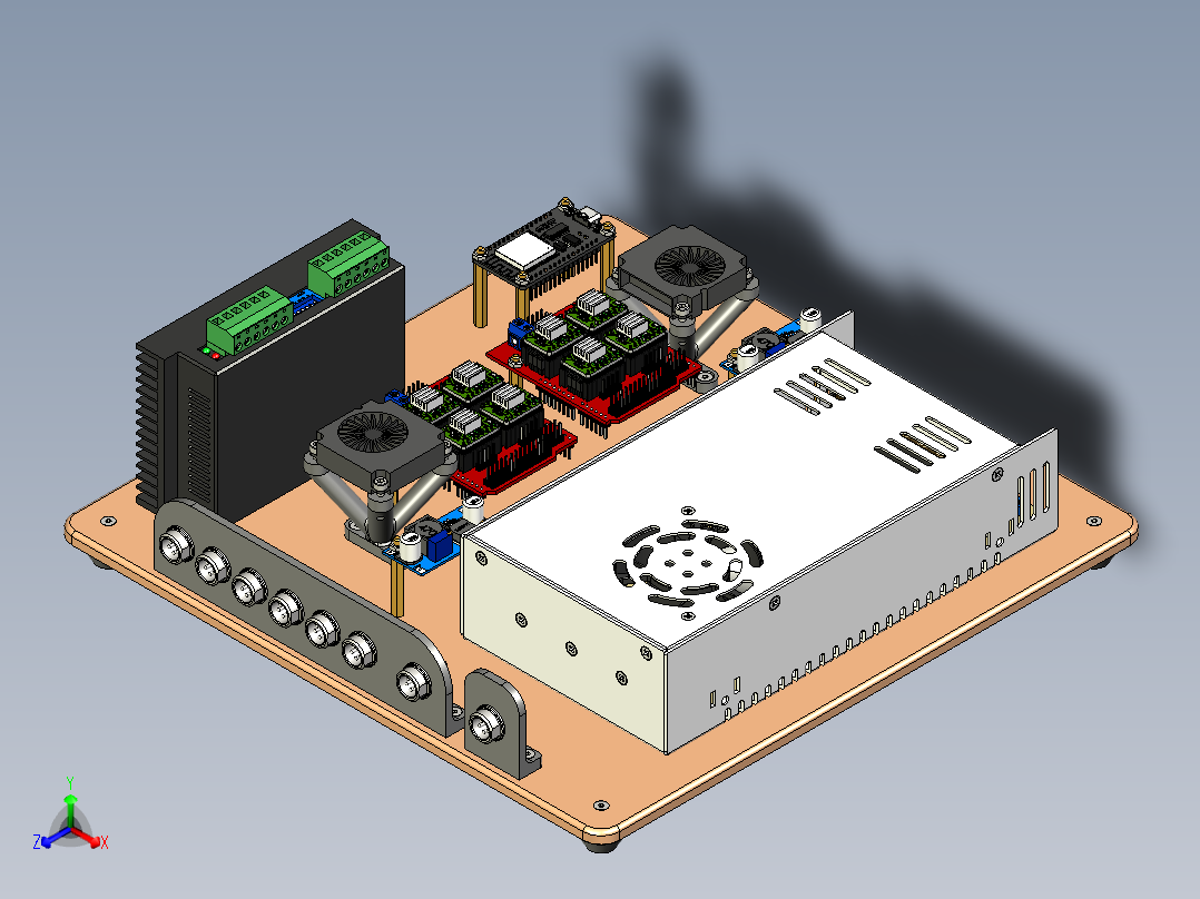 MEPhI_ARM机械手控制板的模型