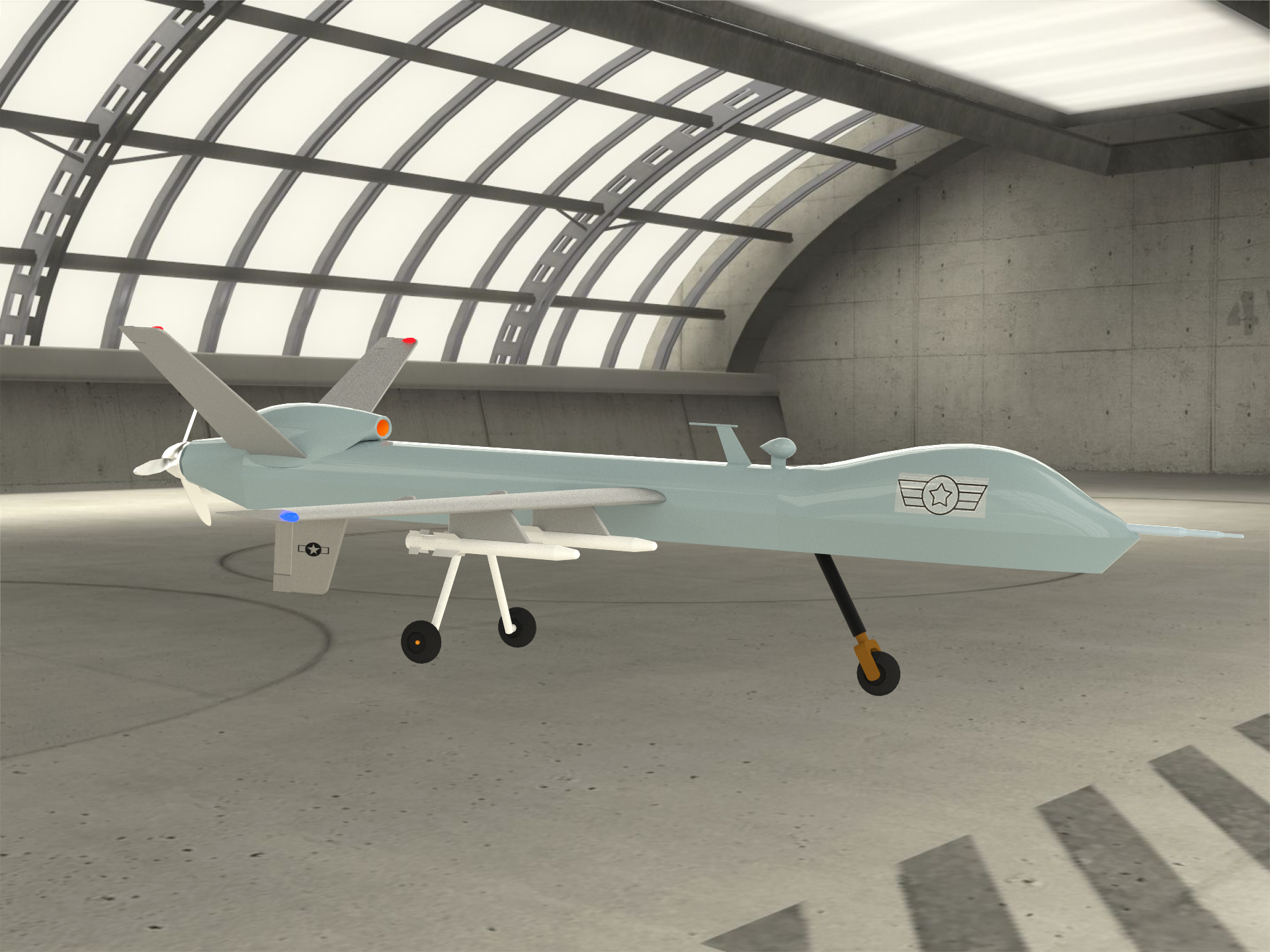 固定翼无人机设计图--997235-150