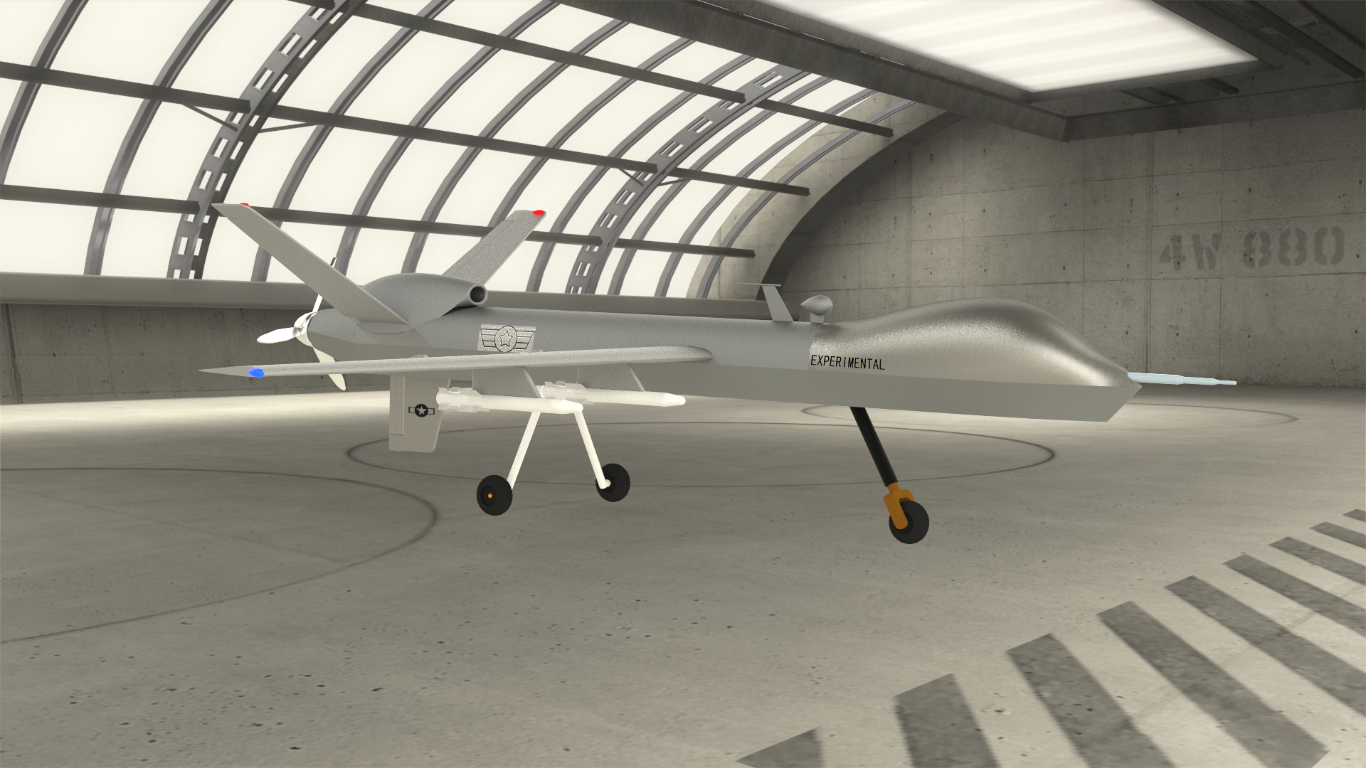 固定翼无人机设计图--997235-150