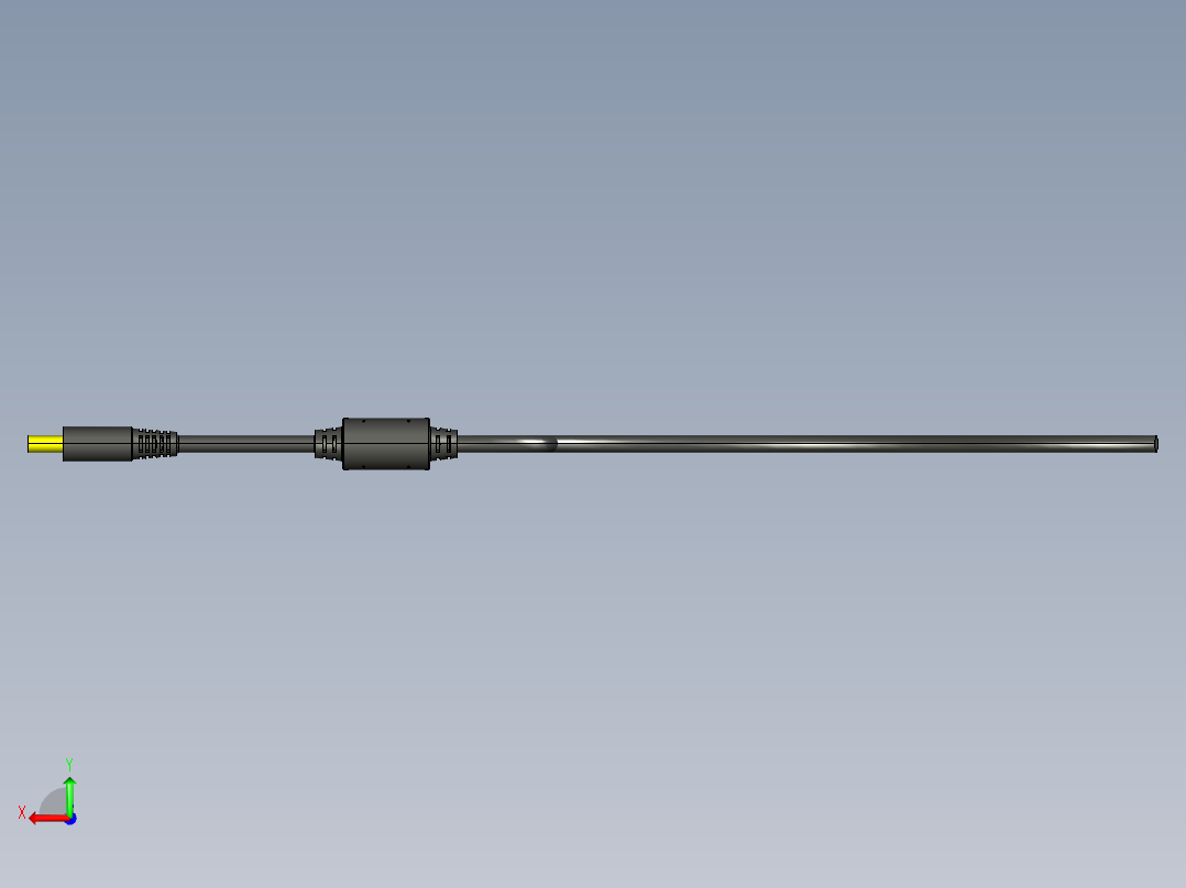 戴尔笔记本电脑充电器头11后视图