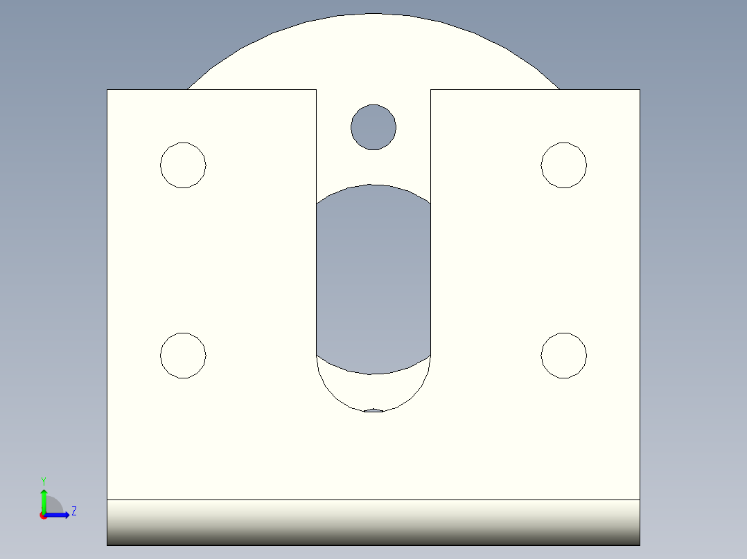 autodesk inventor零件课程13左视图