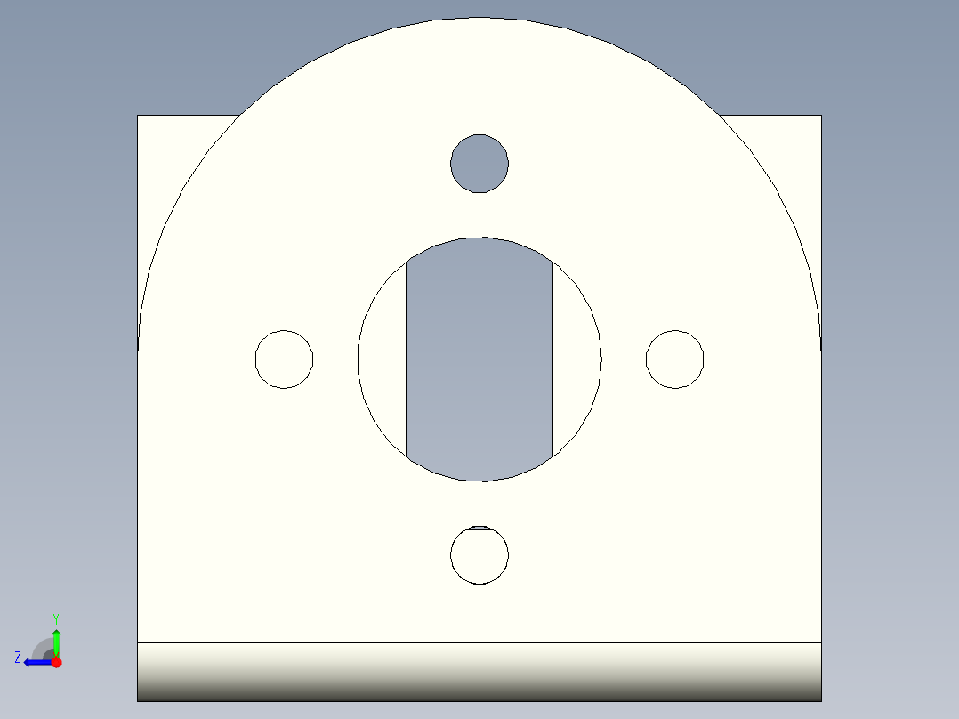 autodesk inventor零件课程13右视图